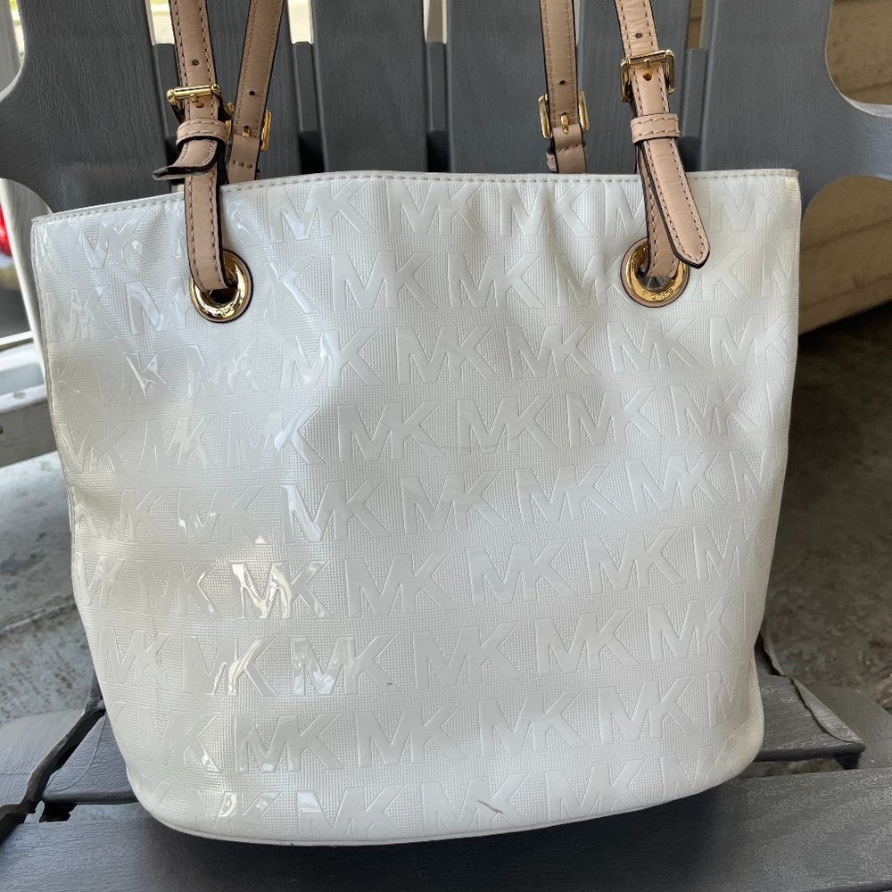 Michael Kors Patent Leather Shoulder Bag